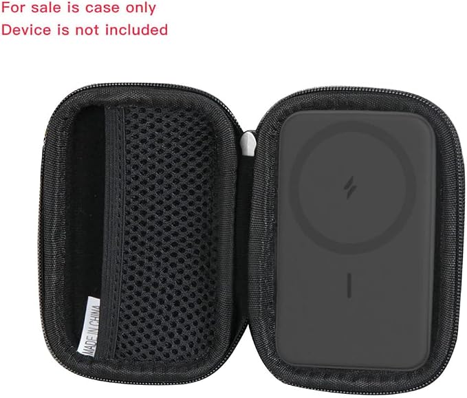 Hermitshell Hard Travel Case for Anker 622 / Anker 621 Magnetic Battery (MagGo), 5000mAh Foldable Magnetic Wireless Portable Charger (Black)