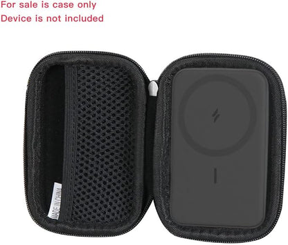 Hermitshell Hard Travel Case for Anker 622 / Anker 621 Magnetic Battery (MagGo), 5000mAh Foldable Magnetic Wireless Portable Charger (Black)