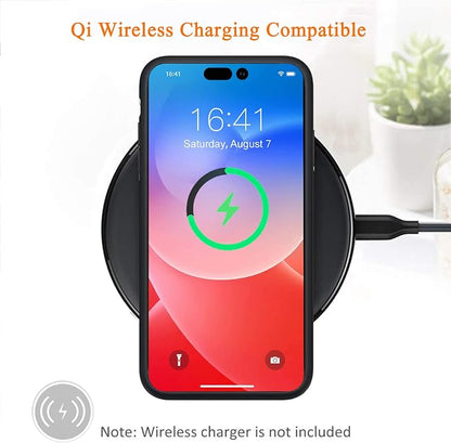 Battery Case for iPhone 14 Pro,Upgraded 10000mAh Rechargeable Portable Charging Case with Wireless Charging Compatible for iPhone 14 Pro (6.1inch) with Carplay Extend Battery Pack Charger Case (Black)