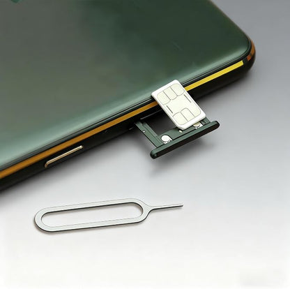 4 Pcs SIM Card Removal Openning Tool Tray Eject Pins Needle Opener Ejector Compatible with All iPhone Apple iPad HTC Samsung Galaxy Cell Phone Smartphone Watchchain Link Remover (Style B)