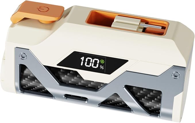 Lightweight Mobile Powerbank Case Shell Compatible for 21700 Battery Box Featuring Type C Fast Charging Port Battery Power Institution Shell