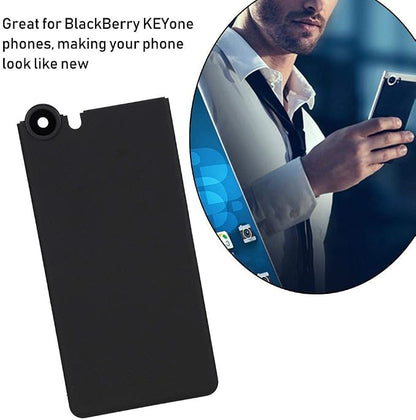 Zopsc Portable Mobile Phone Back Battery Cover Protective Battery Case Cover Cell Phone Battery Back up Case for BlackBerry KEYone(Black)