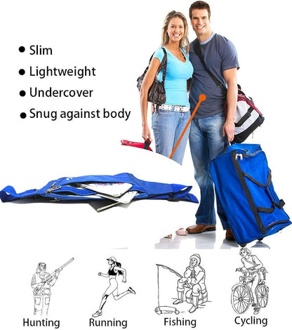 Naoki Outdoor Sports Running & Jogging & Travel Waterproof Utralthin Waist Pack/Bag Runner Belt