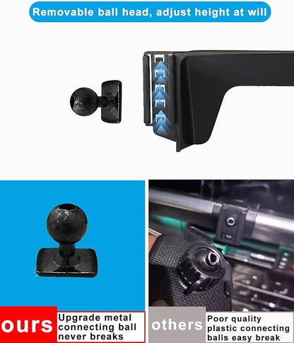 Magnetic Car Phone Holder for 2024 2025 2026 VW/Volkswagen Atlas/Altas Cross Sport Accessories Dash Mount Cell Phone Holder for Most Smartphones Hands-Free 360 Degree Rotation