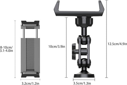 Magnetic Phone Holder |Gym Cart Series |360° Magnetic Phone Mount |Rotating Fitness Mount |Universal Metal Surface Compatibility|Accommodates 3.1"-4" Phones (Long-EU)