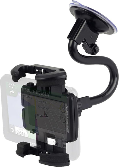 Scosche IUHW9R StuckUp 2-in-1 Mount Kit for Mobile Devices, Non-Magnetic, Vent Mount or Suction Cup Base for Vehicles, XL