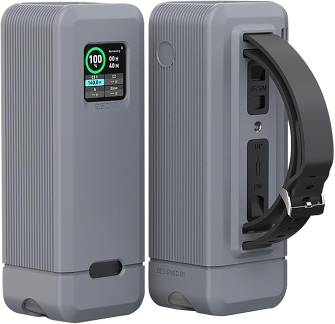 Energy Storage Devices Skin Sleeve Shockproof for 250W/200W External Battery Packs, Full Access Scratch Resistant Covers