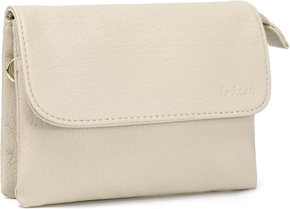 MINICAT RFID Blocking Small Crossbody Bags for Women Vegan Leather Mini Travel Purses Cell Phone Purse Cross Body Bag