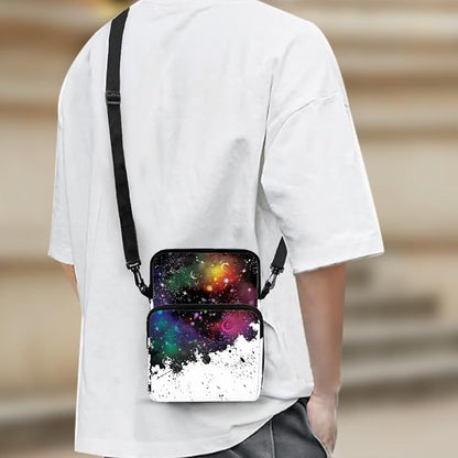Men's Crossbody Bag, Small Cell Phone Wallet, Women's Shoulder Handbag, Travel Gym Bag