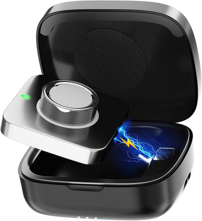 Charging Case Compatible with Ou-ra Ring Gen 4 & 3 Official Charger, Portable Wireless Charging Box with 1000mAh Capacity, Fits All Ring Sizes, 30-Day Runtime (Official Charger Not Included)