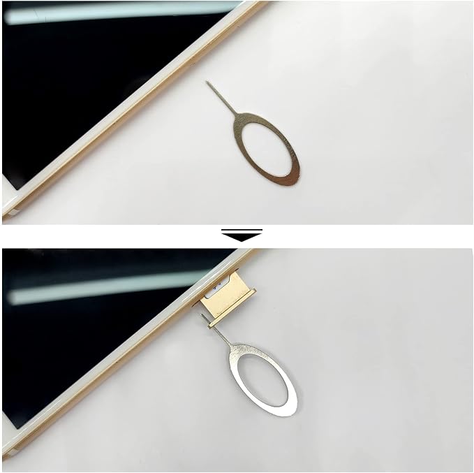 Medsuo 6pcs SIM Card Removal Tool Card Tray Eject Pins Needle Opener Ejector Needle Pin Remover for Smart Phones Samsung Galaxy LG Huawei Google HTC iPhone iPods iPad Tablets