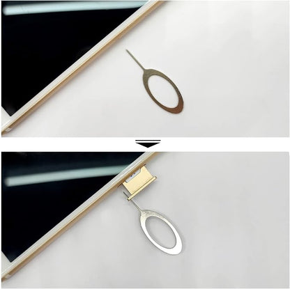 Medsuo 6pcs SIM Card Removal Tool Card Tray Eject Pins Needle Opener Ejector Needle Pin Remover for Smart Phones Samsung Galaxy LG Huawei Google HTC iPhone iPods iPad Tablets