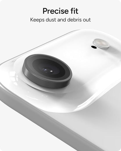 ZAGG iPhone Camera Lens Protector for iPhone Air - Silver, Camera Ring, Maximum Impact & Scratch Protection, Anti-Reflective Technology, Smudge-Resistant, Precise Fit, Glass Elite