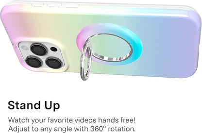 VELVET CAVIAR Compatible with MagSafe Phone Grip 2.0 | Cute Magnetic Ring Holder | Finger Loop Kickstand | Pop On Accessory for iPhone 17, 16, 15, 14, 13, 12 | Nebula