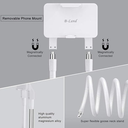 B-Land Cell Phone Holder, Universal Mobile Phone Stand, Lazy Bracket, DIY Flexible Mount Stand with Multiple Function