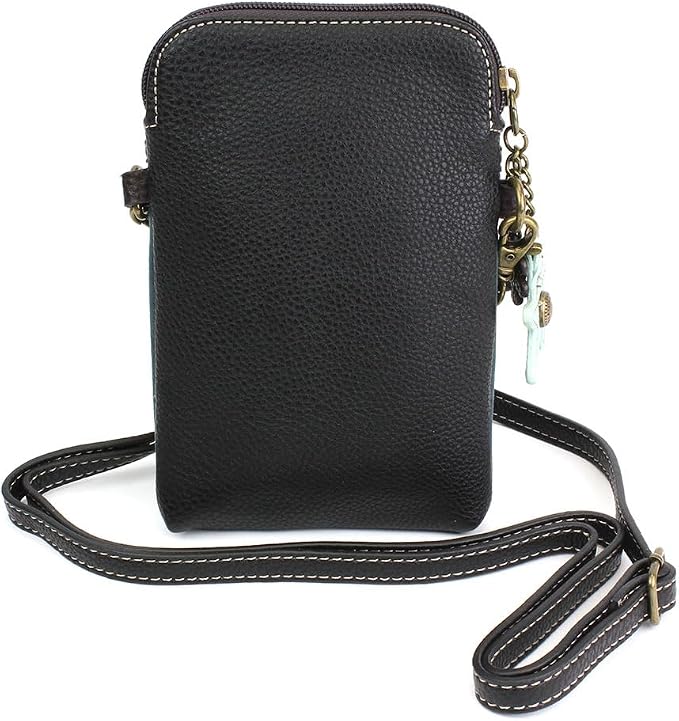CHALA Dazzled Cell Phone Crossbody Purse-Women PU Leather Multicolor Handbag with Adjustable Strap