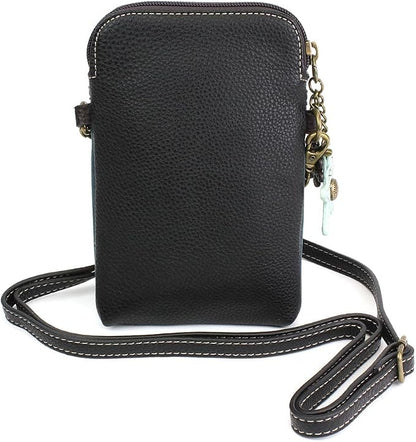 CHALA Dazzled Cell Phone Crossbody Purse-Women PU Leather Multicolor Handbag with Adjustable Strap