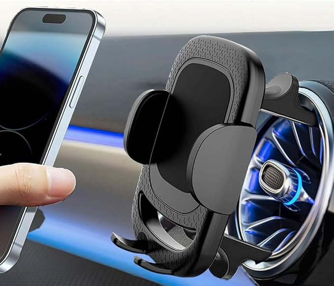 Car Phone Holder Phone Mount Compatible with Mercedes Benz A/B/C/E/S-Class, GLC/GLE/GLS/GLB/GLA-Class 2016-2023 & Mini Countryman/Cooper, Mercedes Benz Accessories
