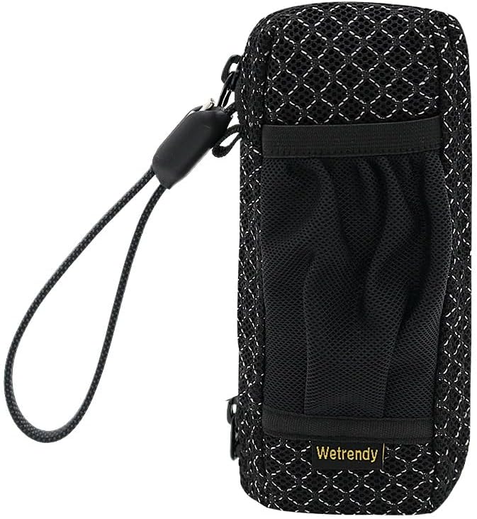 Portable Power Bank Bag for Anker A1695 Zolo 165W Power Source Breathable Ventilate Outdoors Travel Carrying Case Black