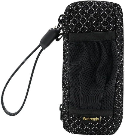 Portable Power Bank Bag for Anker A1695 Zolo 165W Power Source Breathable Ventilate Outdoors Travel Carrying Case Black