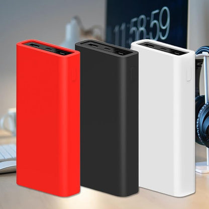 Power Bank Case Silicone Case for 20000mAh Power Portable Holder Protect Your Device from Drops and Scratches Protector
