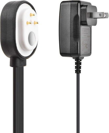 3Pack 25FT Magnetic Charging Cable for Arlo Pro 4/Arlo Ultra 2/Arlo Pro3/Arlo Ultra/Arlo Pro 5S 2K/Go 2 Camera,Power Adapter and Power Cable,Weather Resistant Outdoor Charger Cable - (White)