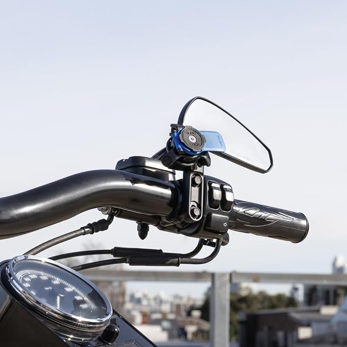 Quad Lock Brake Clutch Motorcycle Phone Mount Kit with Vibration Dampener and MAG Universal Adaptor