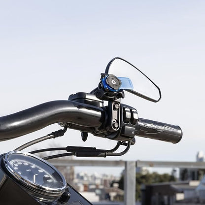 Quad Lock Brake Clutch Motorcycle Phone Mount Kit with Vibration Dampener and MAG Universal Adaptor