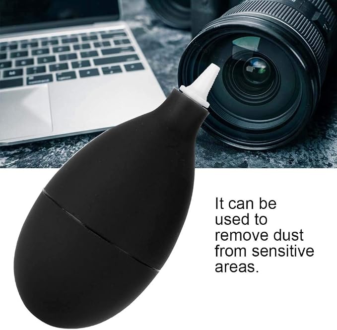 Semme Keyboard Cleaner, Rubber Powerful Air Dust Blower Pump, Cleaner Tool for Camera Watch Phone Keyboard Lens Filter Cleaning(Black)