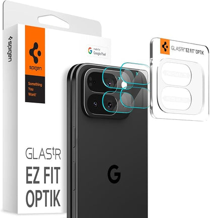 Spigen Camera Lens Screen Protector [Glas.tR EZ Fit Optik] Designed for Pixel 10 Pro Fold [Case Friendly] - 2 Pack