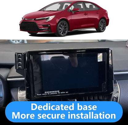 Car Phone Holder for Toyota Corolla 2020 2021 2022 2023 2024 2025 2026 and Toyota Corolla Cross 2022-2026[only fit 8-inch Touch Screen] Auto Interior Accessories Best Cell Phones Mount Cellphone Stand