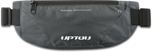 Fanny Pack for Men Women,waterproof Waist Bag Packs with Adjustable Strap, Slim Running Phone Holder Belt bag money belt for travel,Hiking,Workout,Running Gear Accessories（Gray）