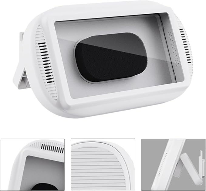 Shower Phone Holder,Water Proof with Speaker-Phone Holder Phone,360° Rotatable No Fog Screen Wall Mount,Universal 4-7 Inch Phones Bathroom Bathtub Kitchen,Secure 360°, No Hands Entertainment (2)
