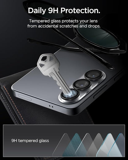 Spigen Camera Lens Screen Protector [GlasTR EZ Fit Optik Pro] Designed for Galaxy S26 [Case Friendly][2 Pack]