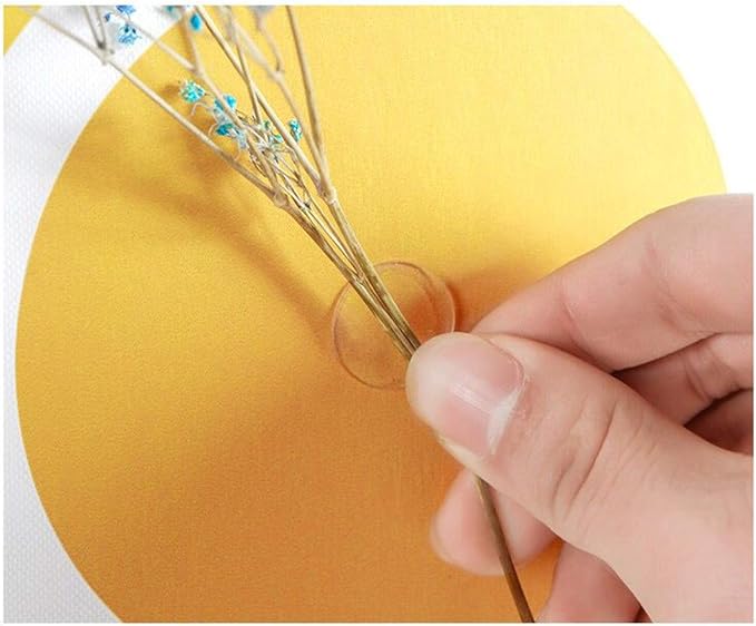 Pop Up Adhesive Dots Double Sided Mounting Tabs Round Sicky Pads Foam Tape Sticky Suction Tab Perfect for Dashboard Toys, Windshield, GPS, Tiles, Walls