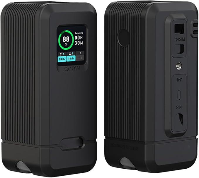 Energy Storage Devices Skin Sleeve Shockproof for 250W/200W External Battery Packs, Full Access Scratch Resistant Covers