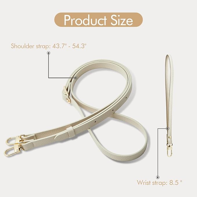 ZVE for iPhone 17 Case Wallet with Card Holder, Crossbody Phone Puese with Wrist Strap for Women 6.3" Beige
