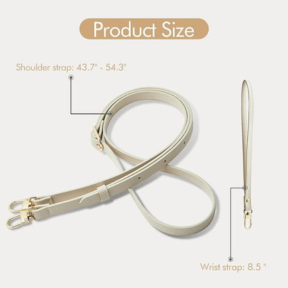 ZVE for iPhone 17 Case Wallet with Card Holder, Crossbody Phone Puese with Wrist Strap for Women 6.3" Beige