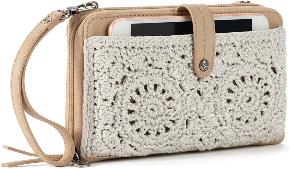 The Sak Iris Smartphone Crossbody Purse - Small Women's Cellphone Bag & Wallet For Everyday- Convertible Wristlet With Zipper