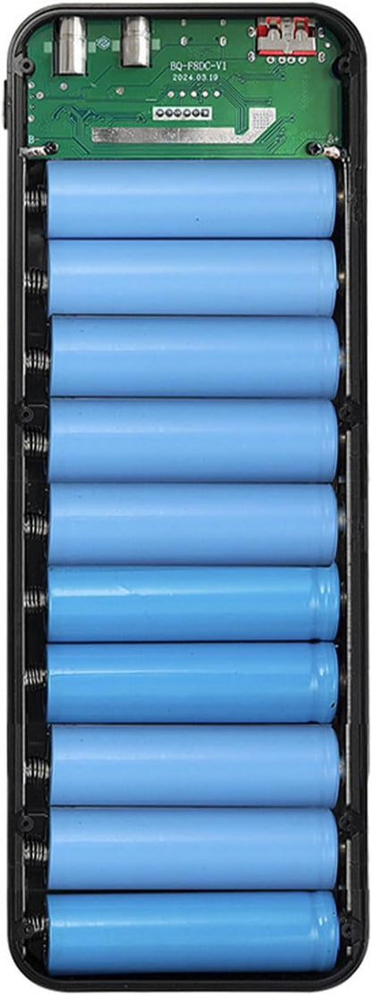 Quick-Charge Shell, Multi-Slot 18650 Battery Case with Project Portable Battery Box