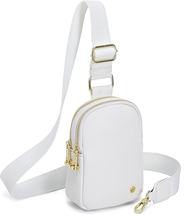 INICAT Small Sling Bag for Women Everyday & Travel Crossbody Bags Lightweight Cross Body Purses Vegan Leather