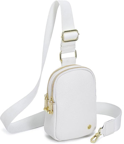 INICAT Small Sling Bag for Women Everyday & Travel Crossbody Bags Lightweight Cross Body Purses Vegan Leather