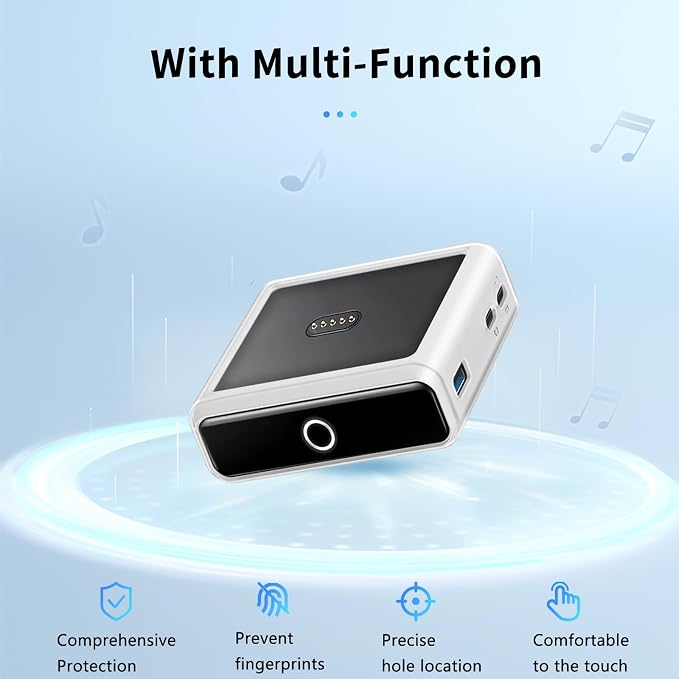 NOUKAJU Case for Anker Prime Power Bank Charging Base(100W), Silicone Protective Cover,Drop-Proof,Scratch-Proof,Protective Case for Anker Prime 27,650mAh Charging Base 100W(Transparent-White)
