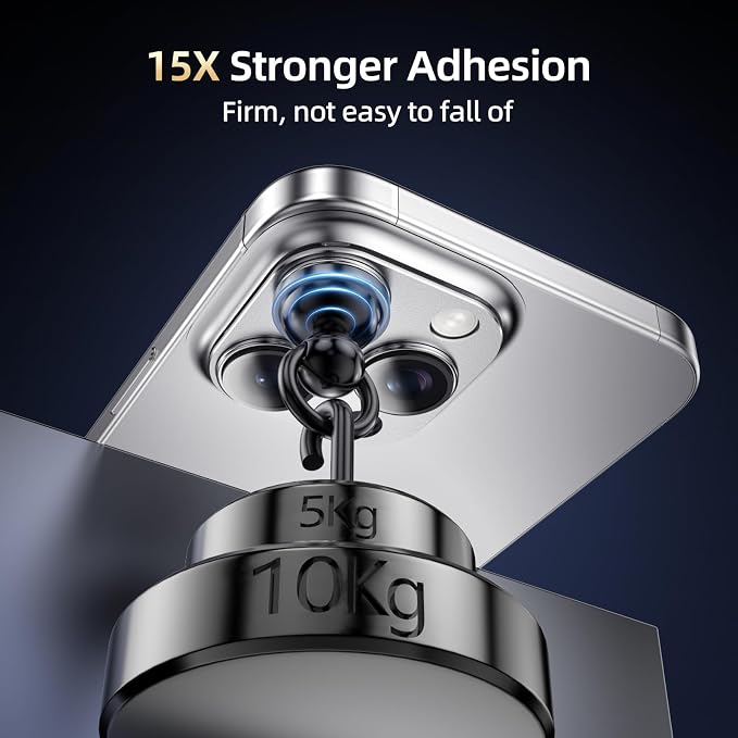9H High-alumina Tempered Glass Camera Lens Protector for iPhone 14 Pro Max/14 Pro Lens , Military-Grade Shatterproof with Strong Adsorption, Full Coverage Case-Friendly Cover (Silver, iPhone 14 Pro/14 Pro Max)
