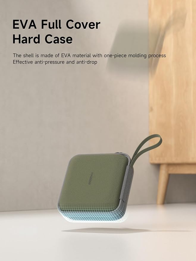 Hagibis Electronics Organizer Travel Case Cable Organizer Bag Pouch Portable Waterproof Carry Case for Cable, Charger,Power Bank, SD Card, Mouse, USB Flash Disk (DPB01 Green)