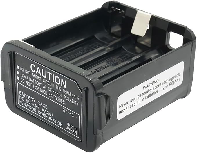 Walkie Talkie Replacement Battery Case, 6X AA Battery Case for Kenwood Radio TH-28 TH-48 TH-78HT