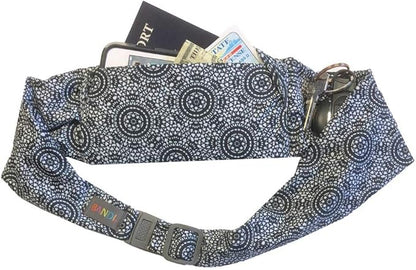BANDI Running Belt for Women & Men – USA Made No-Bounce Adjustable Waist Pack & Secure Fanny Pack – Fits All Phones, Gels & Essentials – Zipper-Free, Medical Device Friendly