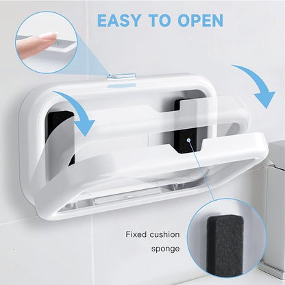 KUNSLUCK Shower Phone Holder Waterproof, 360° Rotation Shower Phone Case, Anti-Fog High Sensitivity Touch Screen Phone Holder for Bathroom Wall Mirror Bathtub, Compatible with 4.7"-6.8" Phones