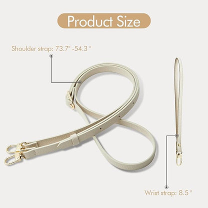 ZVE Wallet Case for iPhone 16 Pro Max, RFID Blocking Protective Leather Zipper Wallet Case with Card Holder Wrist Strap for Women for iPhone 16 Pro Max 6.9" Beige