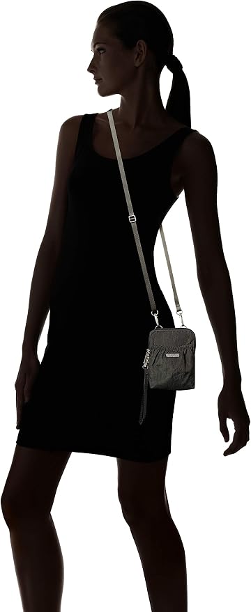 Baggallini Bryant Pouch Small Crossbody Bag for Women - Phone Purse with Crossbody Strap - Lightweight Crossbody Pouch
